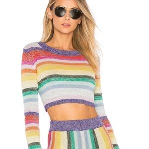 Lover + Friends Rainbow Sweater
